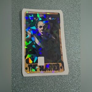 Holographic The Slasher Credit Card Skin